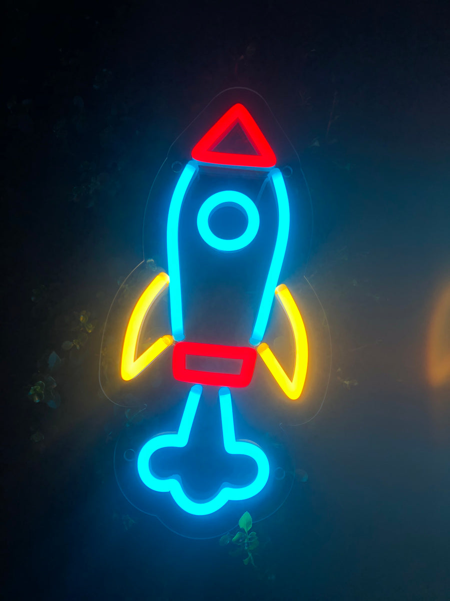 Rocket - LED Neon Sign – Neon Signs Ltd.